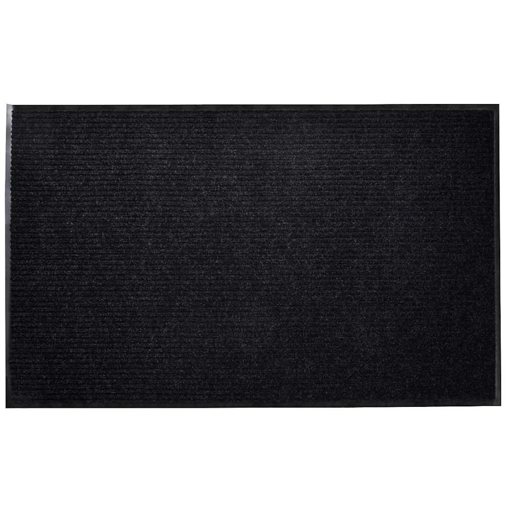 Wycieraczka, czarna, 90x150 cm, PVC vidaXL