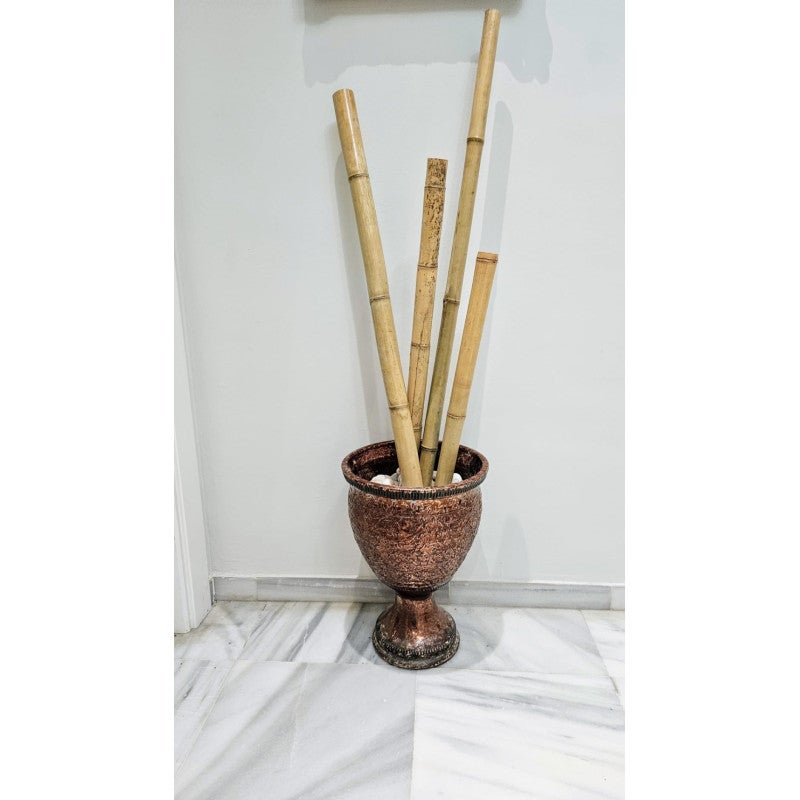 Tutor de bambu Decorativo 180 cm, 30/40mm, Tutores Redondos, Postes de Madera, Estaca para Jardin, separacion de ambientes - 5