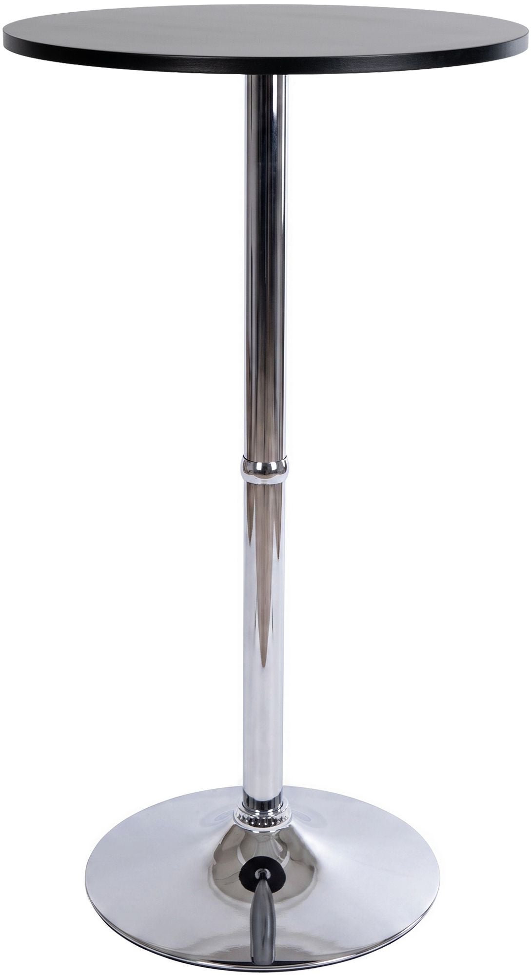 Clp Mesa Alta Redonda, 60 Cm De Diámetro Negro , Leroy Merlin