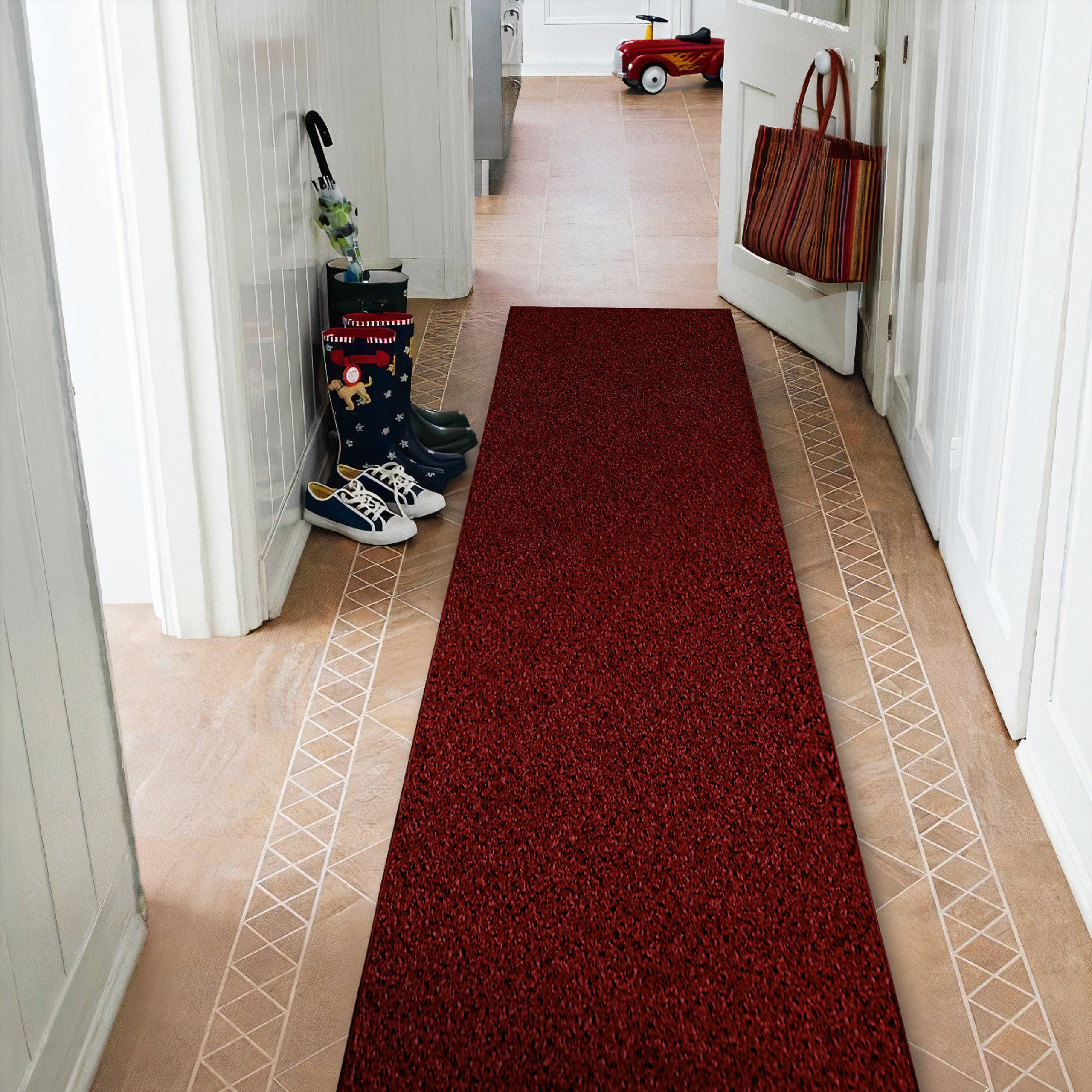 Chodnik TRAFFIC bordo 190 AB 60x400 cm - 3