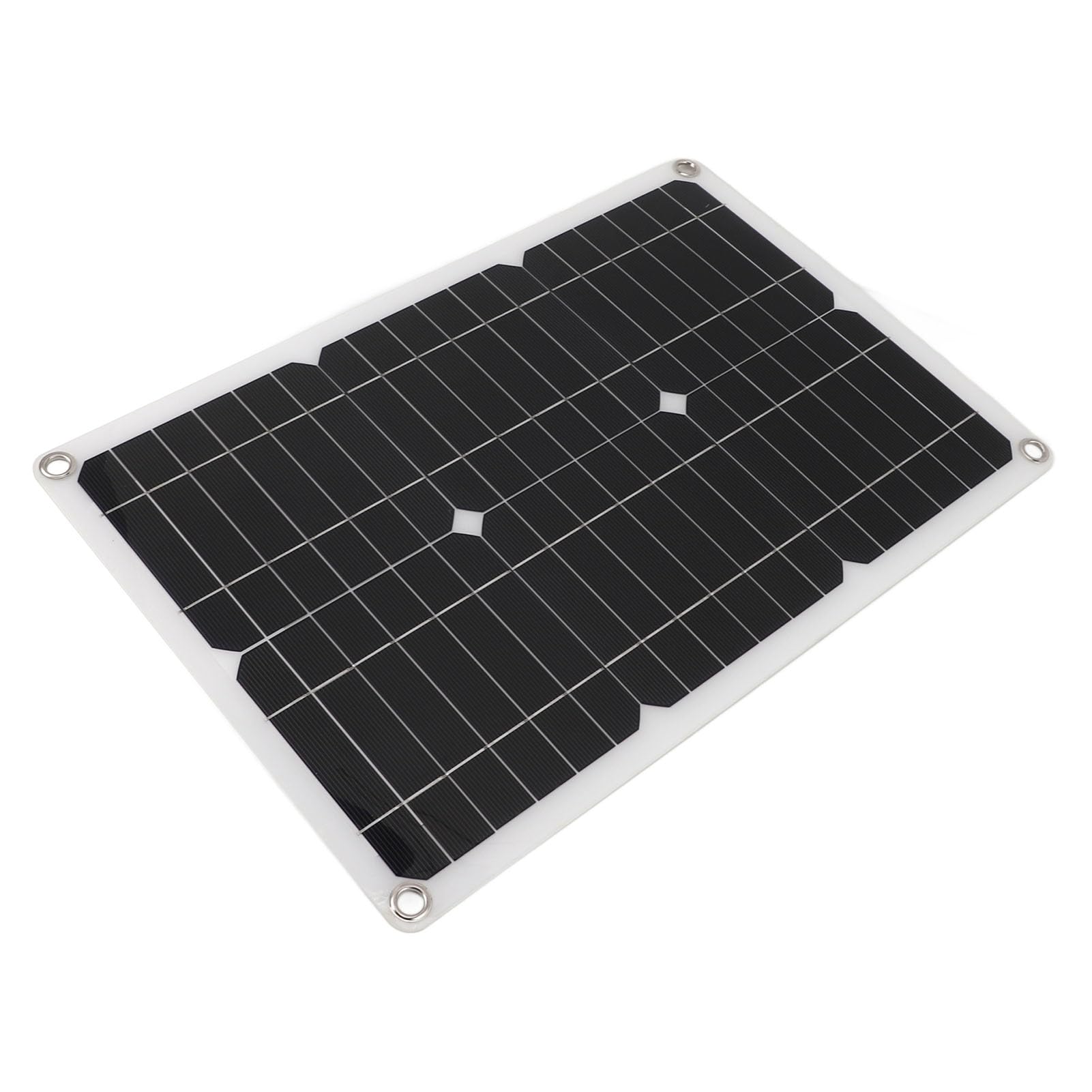Pannello solare portatile 18V 20W Pannello solare monocristallino semi-flessibile impermeabile per veicoli RV Yacht - 4