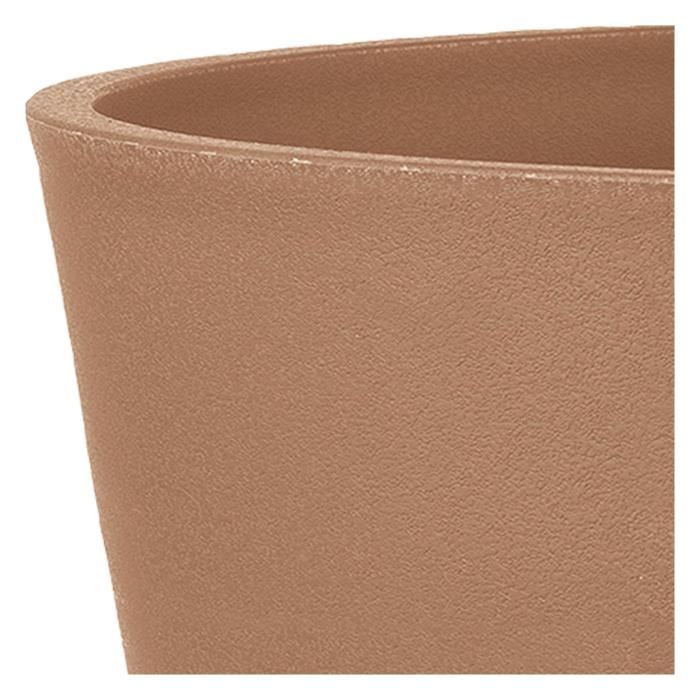 Pot de fleurs - DEROMA - Origine - 85 L - Sur roulettes - Terre cuite - 4