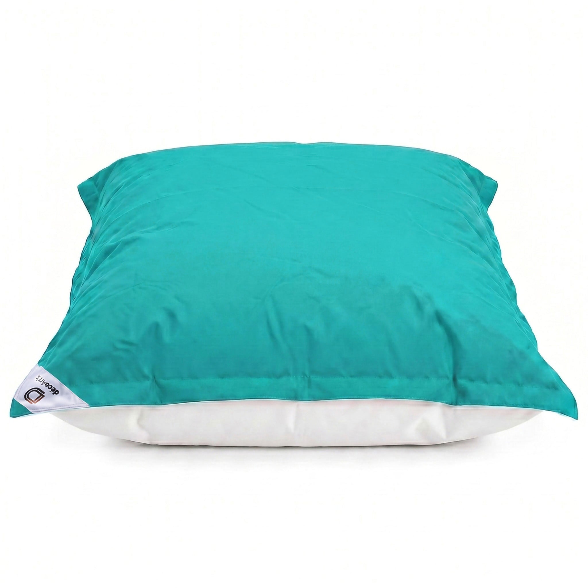 Housse pour Pouf Géant XXL 180x140cm Flottant pour Piscine - Bleu Caraïbes - 7
