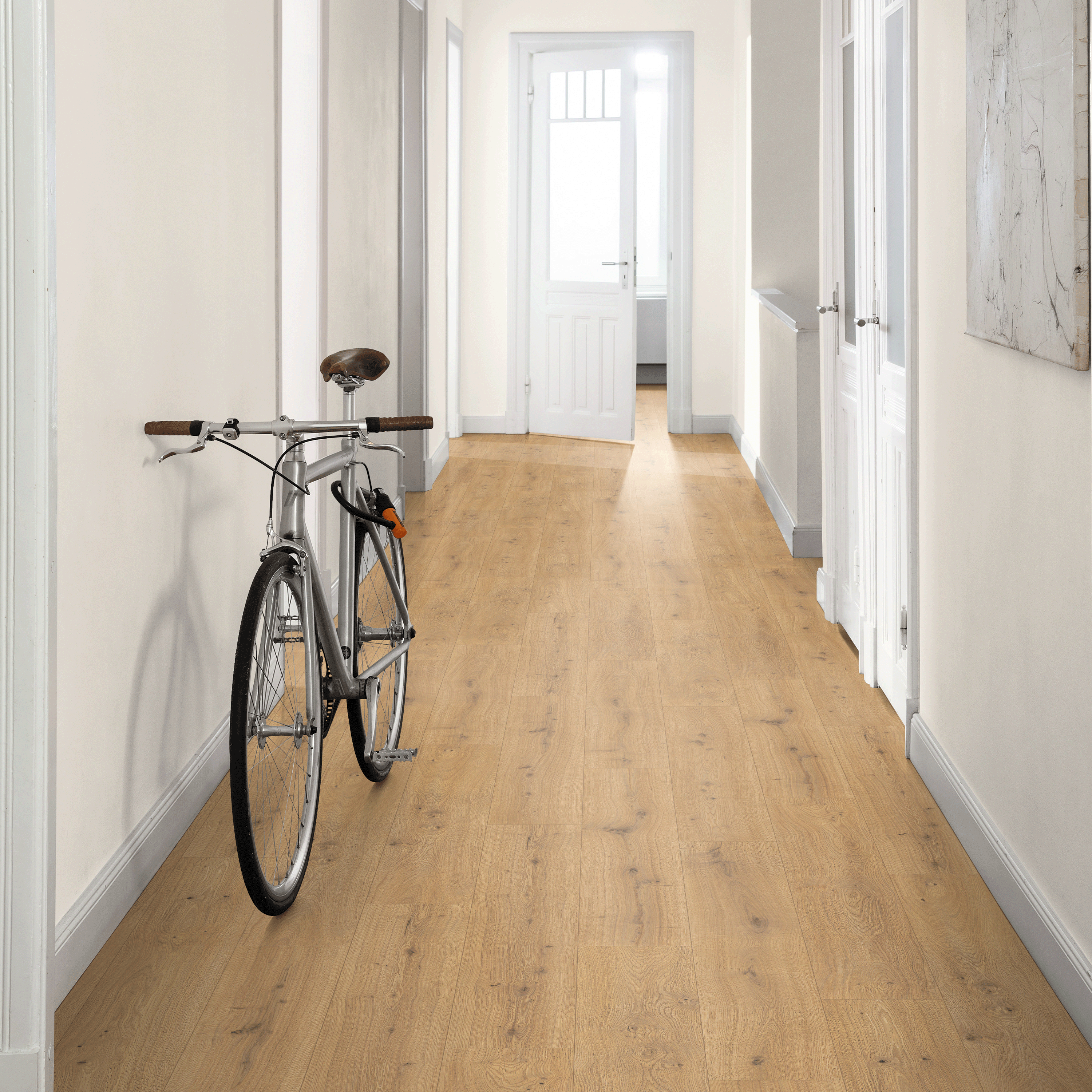 EGGER Podłogi laminowane NatureSense Aqua EL2009 Dąb Predaia miodowy 1292 x 193 x 10mm