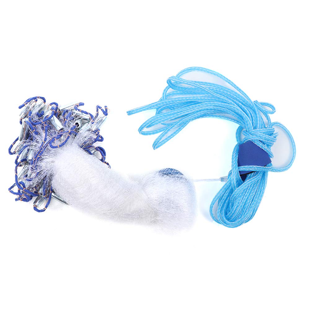 Filet do połowu ryb, żyłka monofilamentowa nylonowa z małymi oczkami na palce, łatwa w użyciu