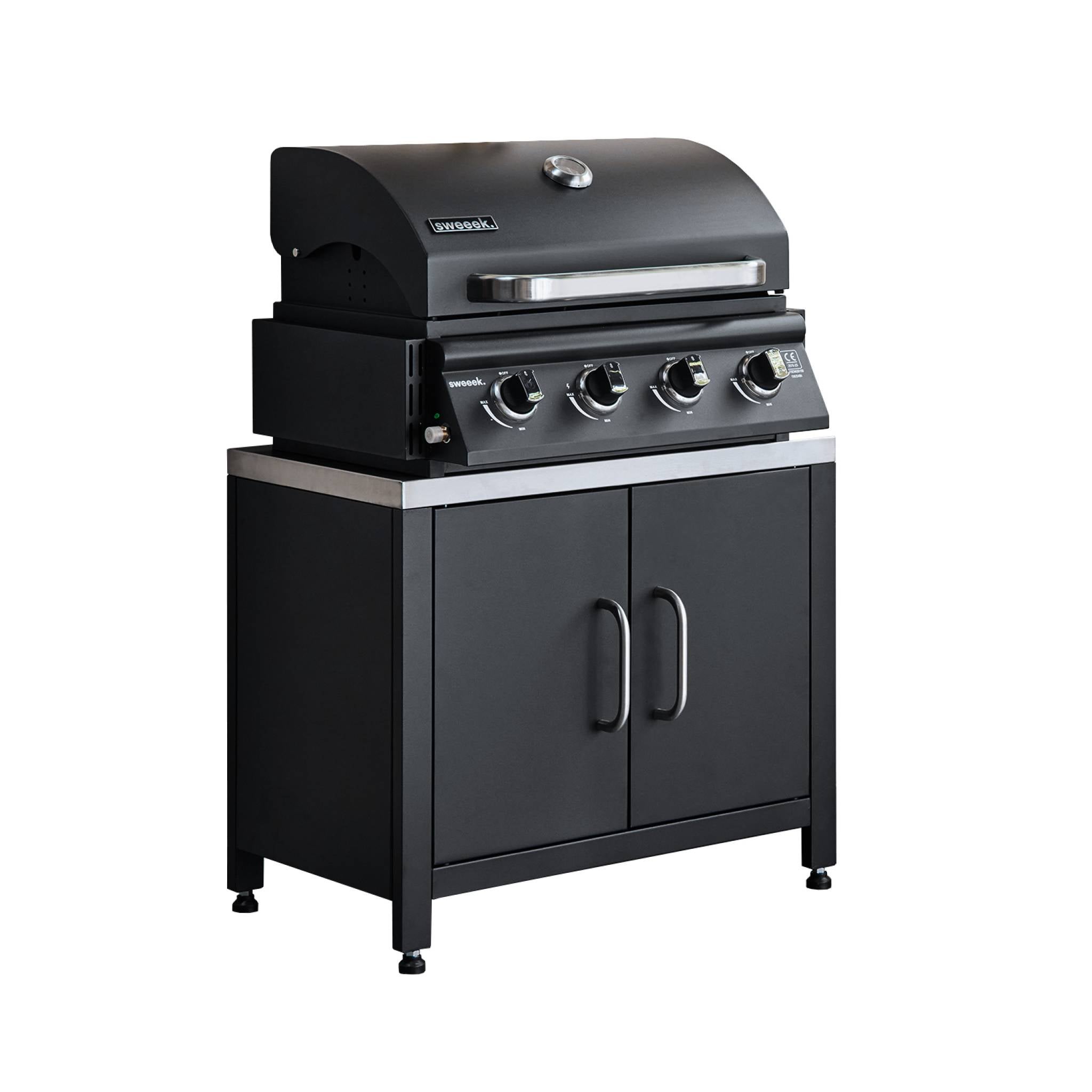 Pack De 4 Brûleurs Barbecue Tube Inox 40cm – Accessoire De Remplacement Pour Grille à Gaz