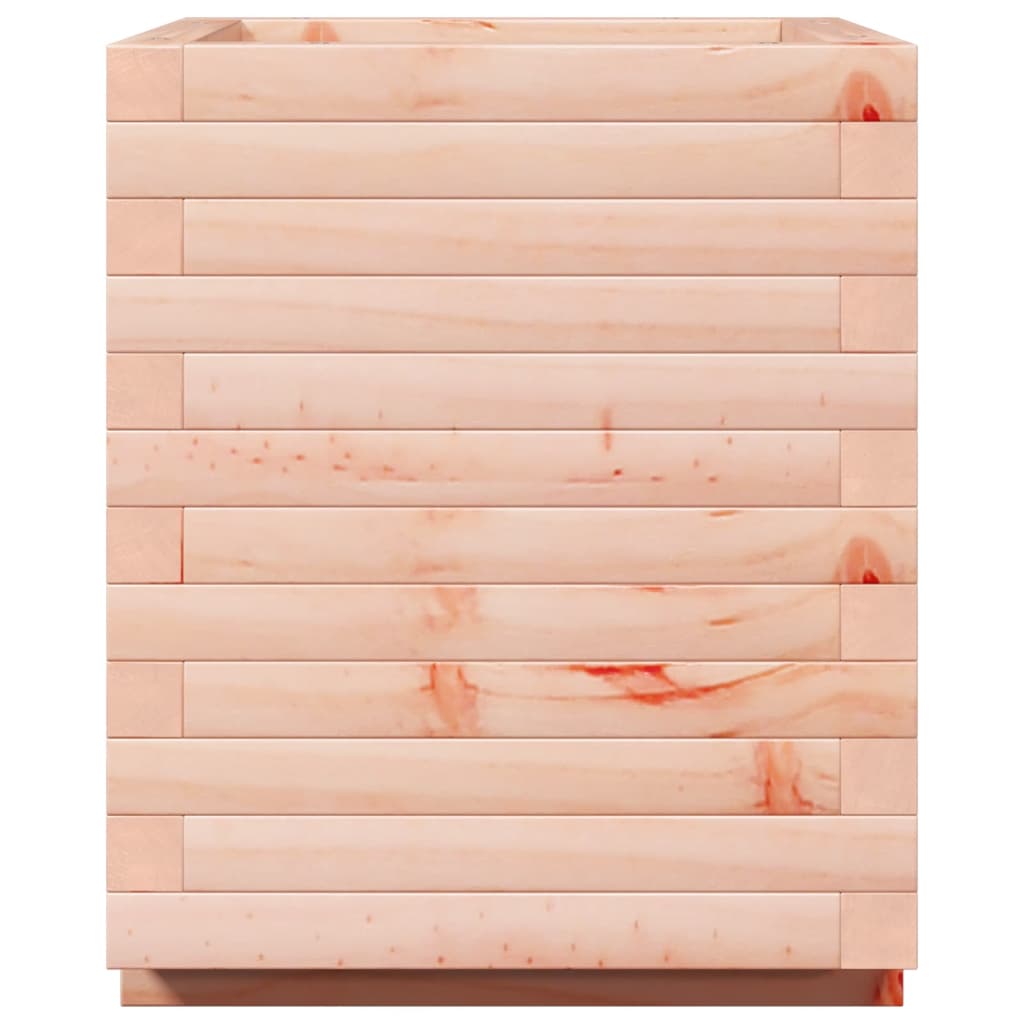 Jardinière bac lit surélevé plantes fleurs terrasse jardin 40 x 40 x 49,5 cm bois massif douglas marron 02_0037568 - 3