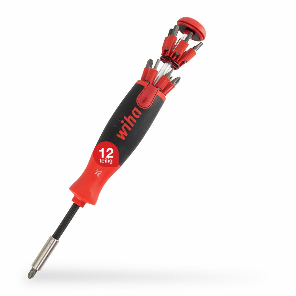 Tournevis avec porte-embout SB 3803 02-021 1/4 po Wiha - 5