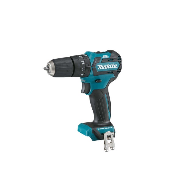 Perceuse visseuse à percussion brushless MAKITA 12V CXT - sans batterie ni chargeur HP332DZ