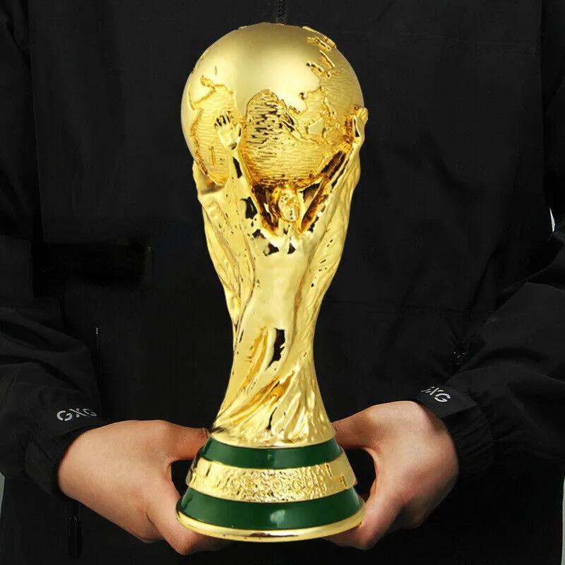 Décoration intérieure， Trophée de la Coupe du Monde de la FIFA, Qatar 2026, en résine, 72 cm, objet de décoration pour les fans - 8