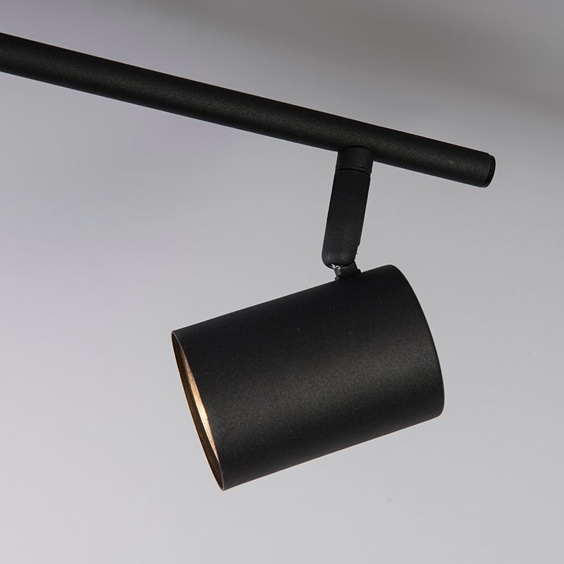 Spot moderne noir orientable 3 lumières - Jeana - 5