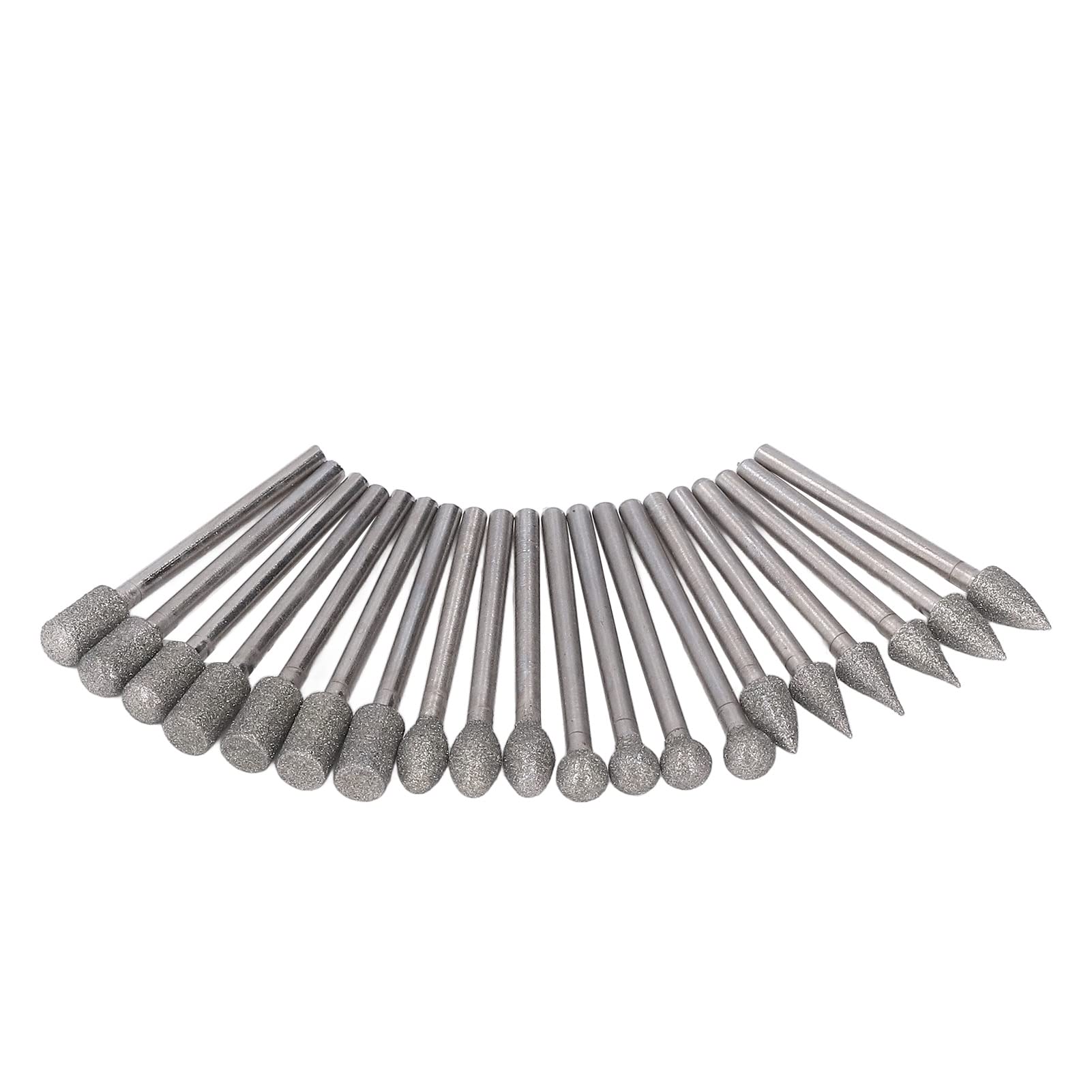 Set 20 Brocas Rotativas HSS Y Carburo Para Dremel – Grabado, Tallado Y Pulido (1/8")