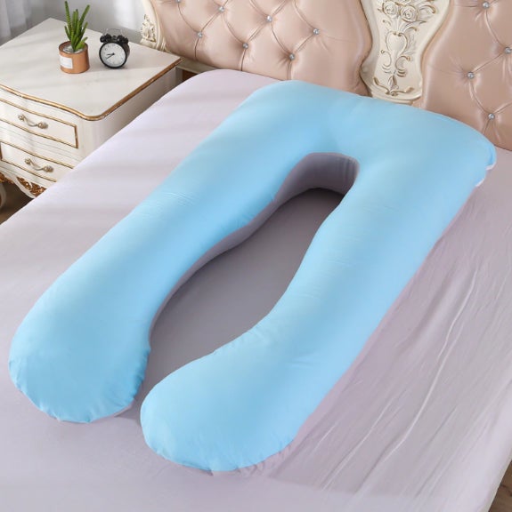 Almohada en Forma de U | Mujeres Embarazadas Azul Ortoprime - 3