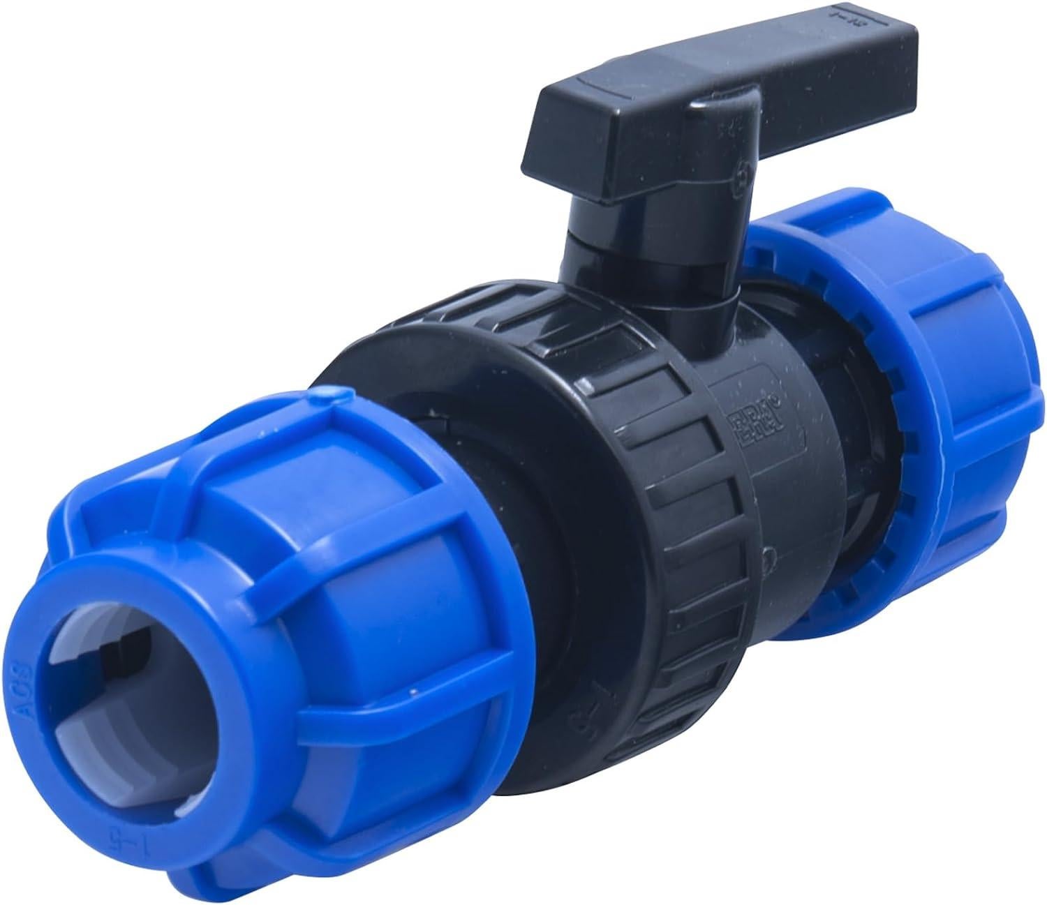 Vanne à compression pour tube PE Ø 25 mm 16 Bars | Leroy Merlin