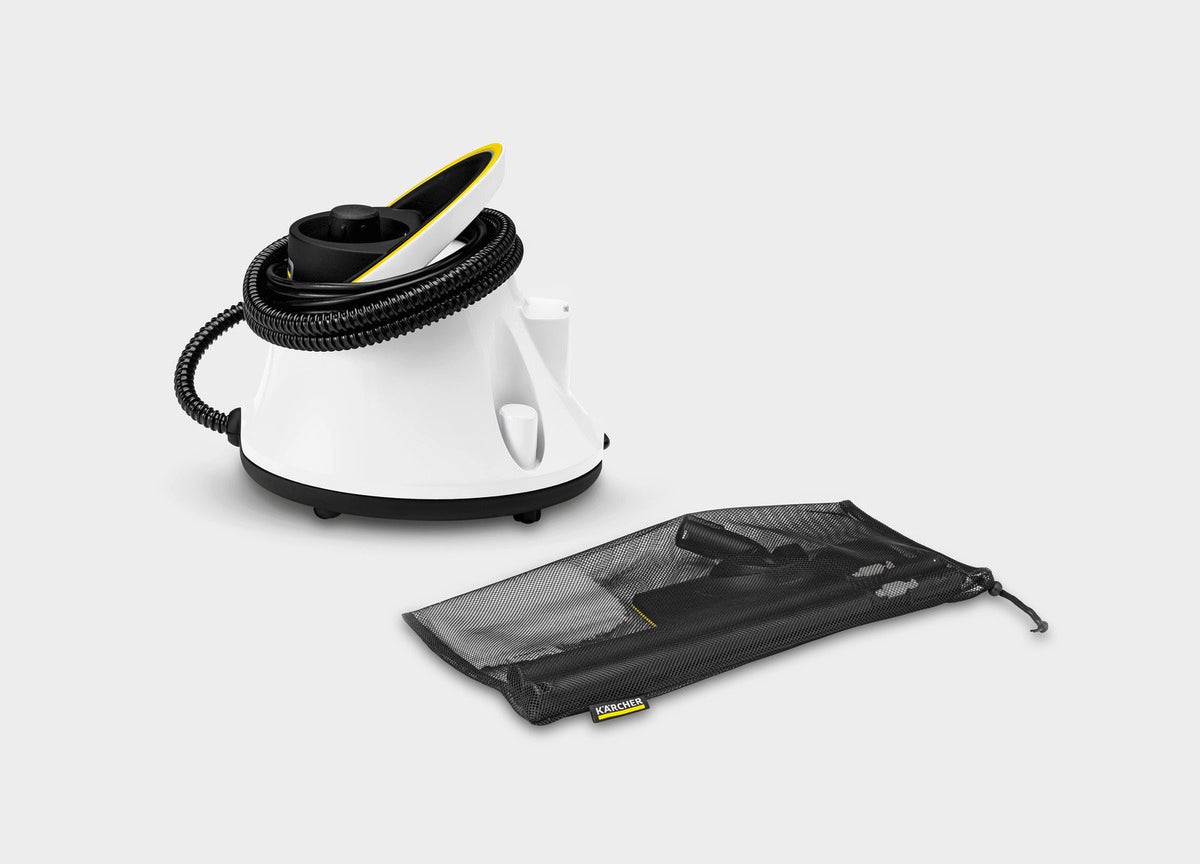 Nettoyeur Vapeur Kärcher SC 2 EasyFix - 1500 W, Bidon, Compact Et Jaune - Occasion Fonctionnel