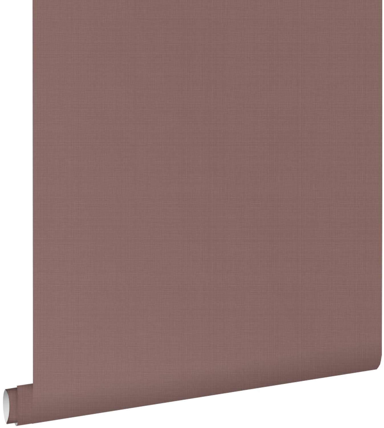 Tapeta lniana tekstura fioletowego mauve - 53 cm x 10.05 m - ESTAHOME
