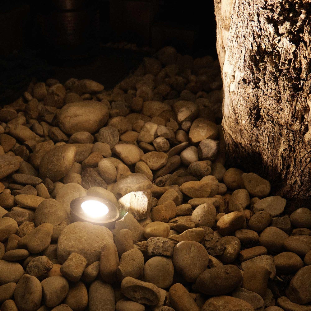 Spots encastrables X6 - Extérieur - Couvercle inox - Pour Ampoule LED GU10 - Etanche IP67 - Spot terrasse - Éclairage jardin - 5