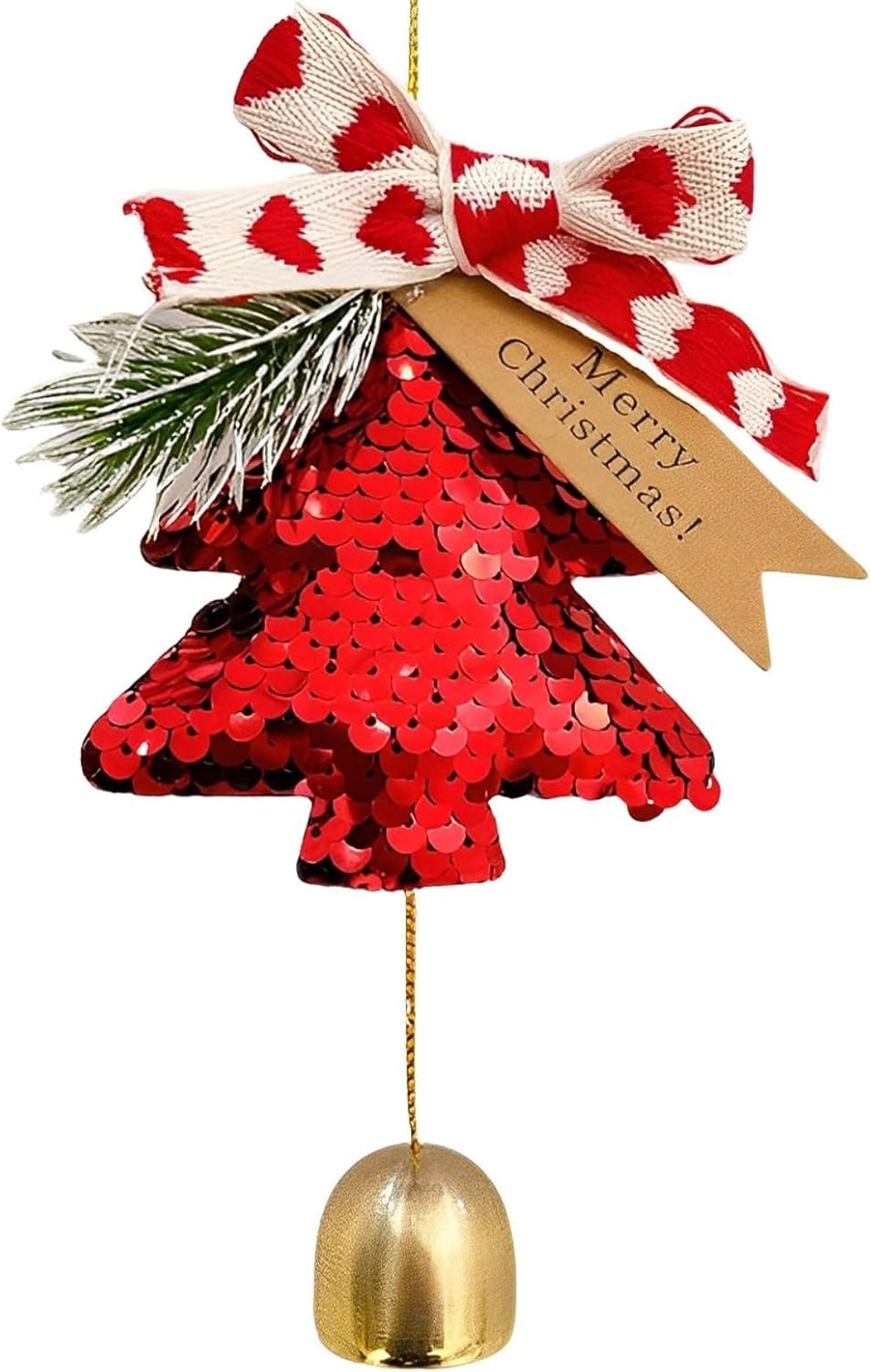 Stickers sapins de noël à paillettes Stickers sapins de noël à paillettes