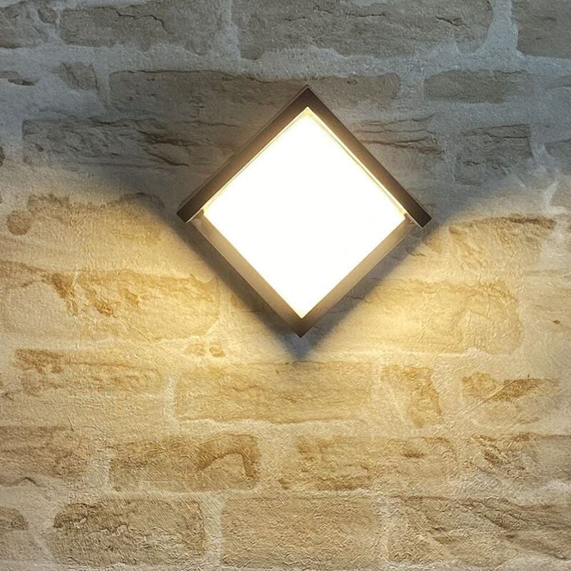 Lampa ścienna LED 15W, odpowiednik 150W, zewnętrzna IP65