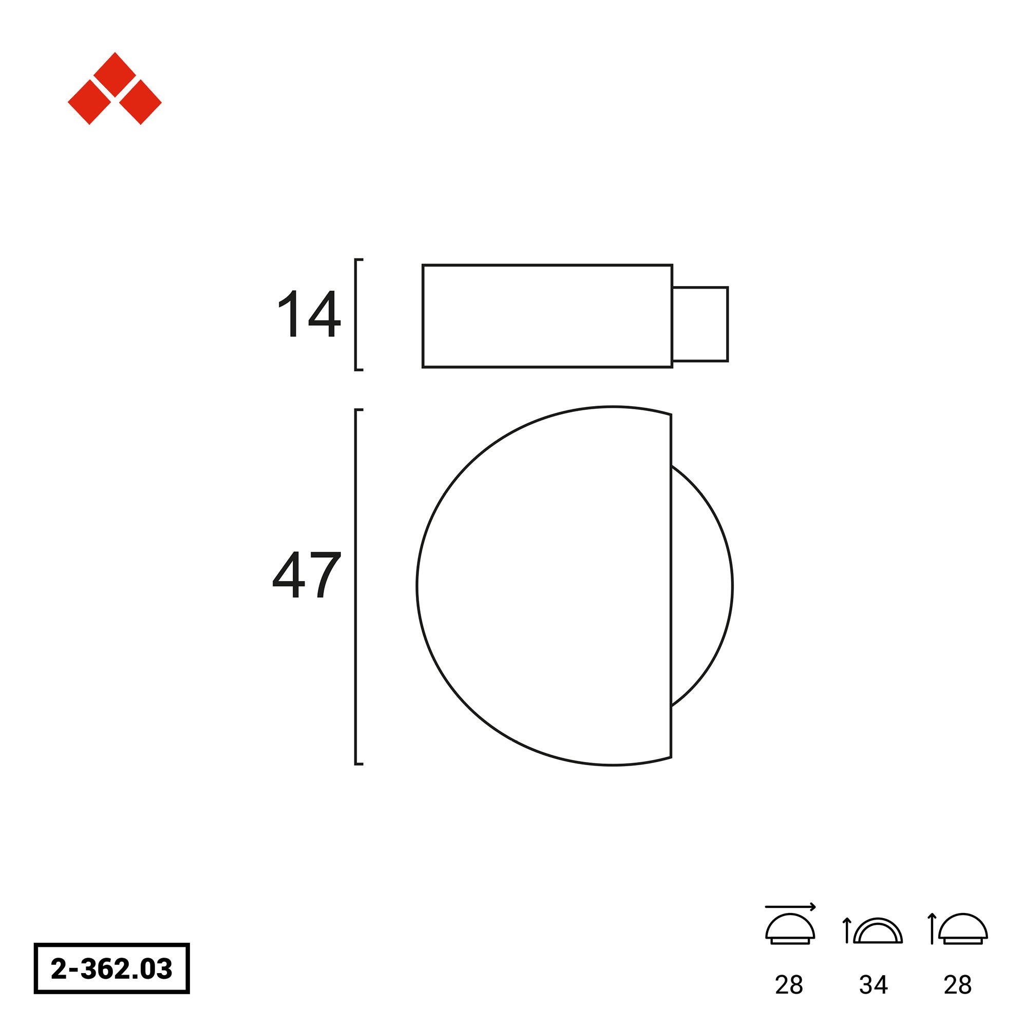 Bloc porte | Style fonctionnel | Protège les murs et les portes contre les impacts | Fabriqué en plastique | Fini chromé brillant | Mesures - 2