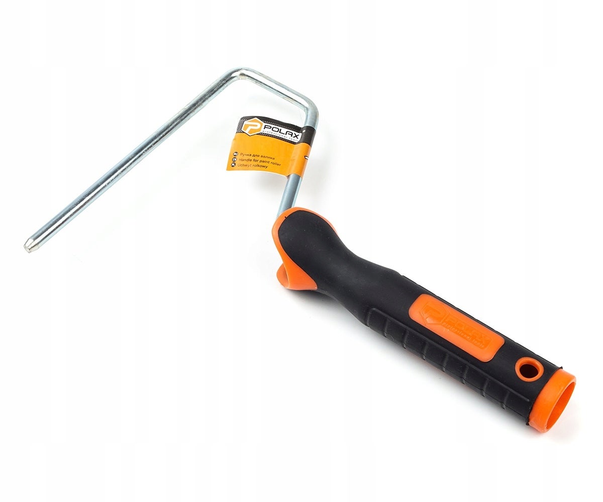 Rączka do wałka malarskiego PREMIUM uchwyt gumowy 8 mm 18 cm Polax
