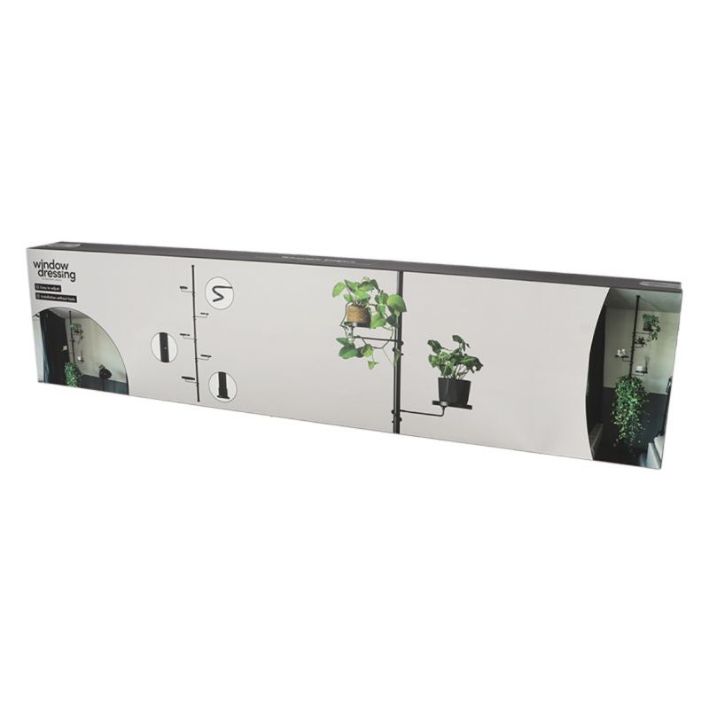 Étagère télescopique L Noir Esschert Design BV - 2