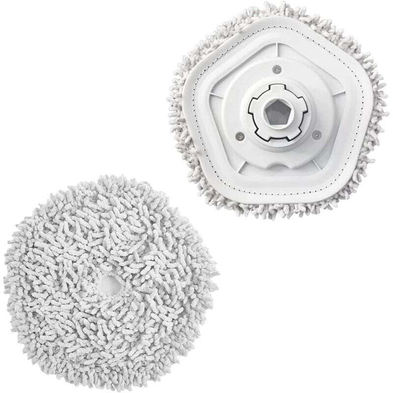 Set de 2 lavete de schimb Sollbry pentru aspiratorul robot Dreame W10/W10 Pro, lavetă lavabilă, pentru toate tipurile de podele 2buc