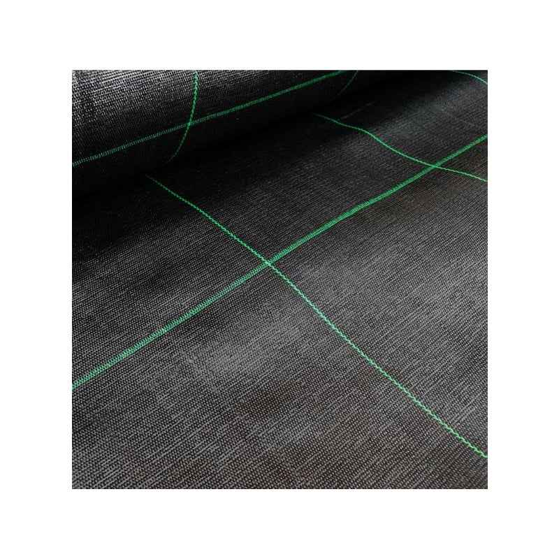 Agrotkanina Czarna 100 cm x50m UV 70g Antychwastowa Agrowłóknina + Kotwy