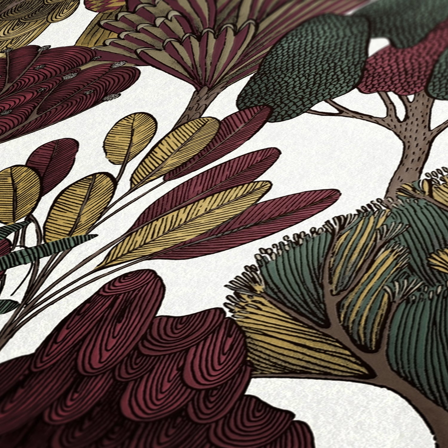 A.S. Creation 377577 Papier peint intissé Nature 0.53 m x 10.05 Rouge - 4