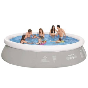 Piscine familiale avec sièges - Grande piscine gonflable