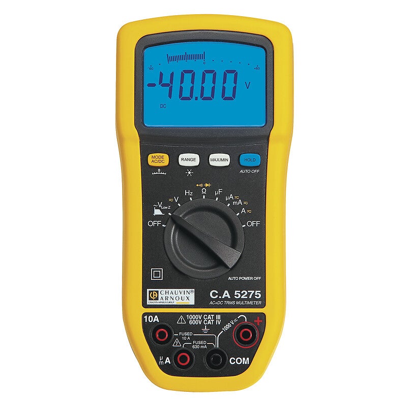 Chauvin-Arnoux - Multimètre numérique CA5275 - P01196775 - 4