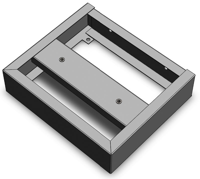 ARREGUI Base P180050 Base per cassaforte Plus C 180050,180150 e 180350, Supporto per casseforti Arregui 10 x 41 x 35,5 cm - 2