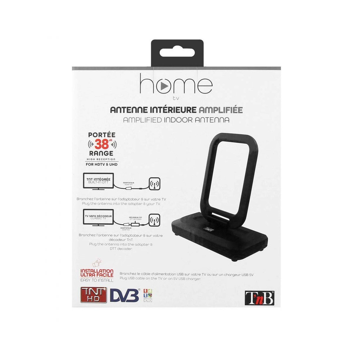Tnb Antenne Interieure 38 Db - Amplificateur Integre - 2
