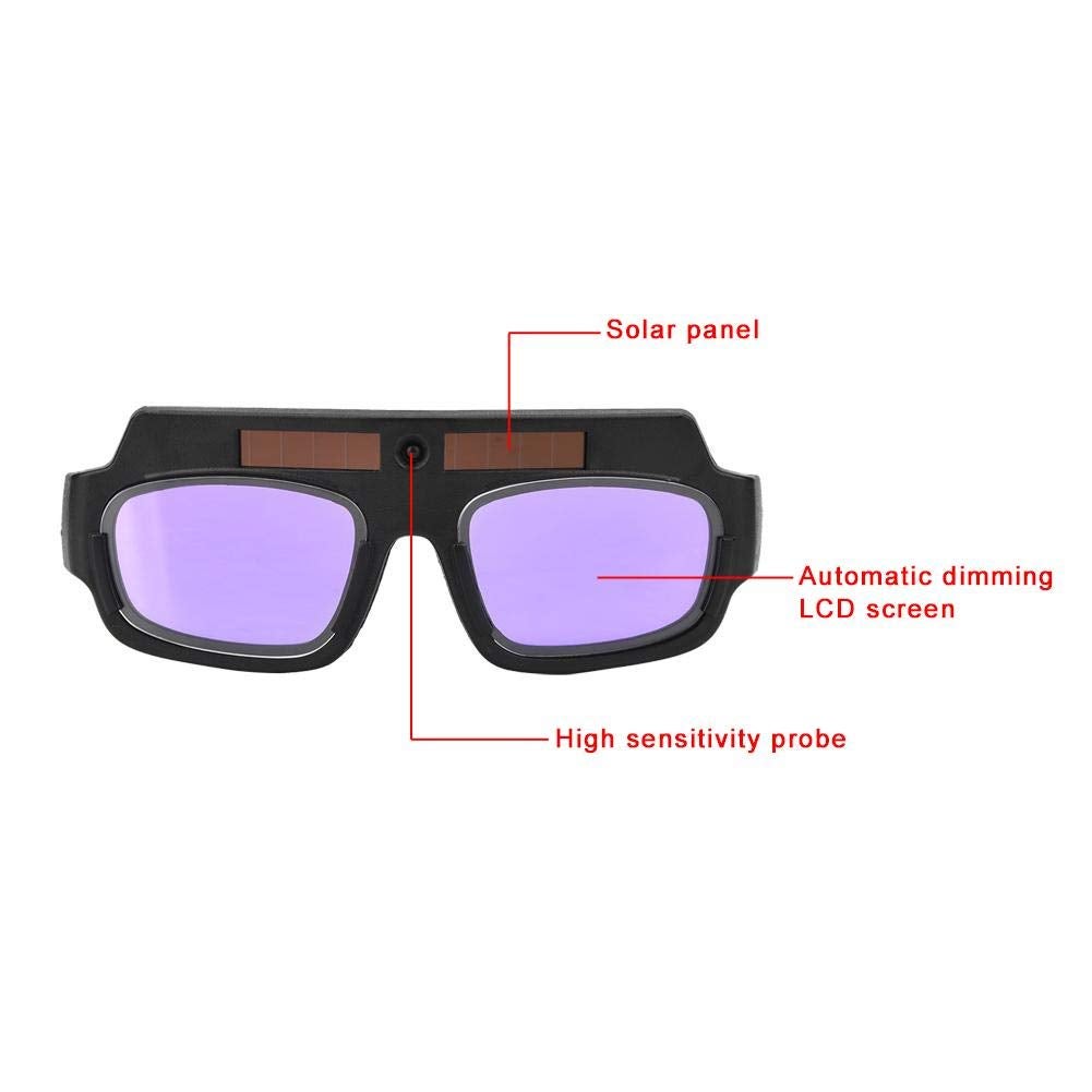 Lunettes de soudure automatique Lunettes de protection solaire pour soudage à l'arc sous argon - 2