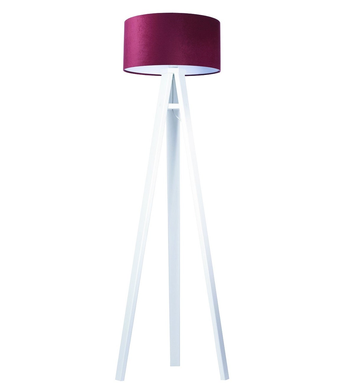 Lampa stojąca HOME 50 fioletowa/biała/biała