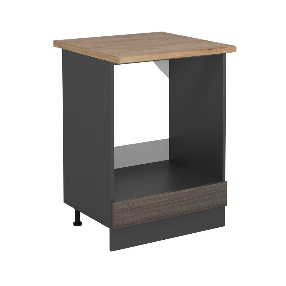 Vicco Szafka kuchenna R-Line, Szlachetna szarość, 60 cm , BP Dąb