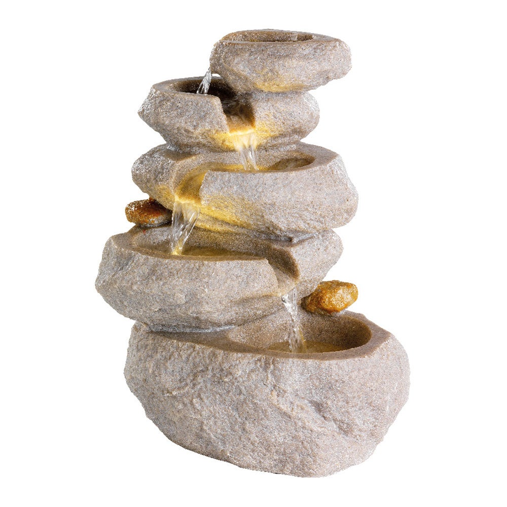 Fontaine modèle pierre pour intérieur. - 5