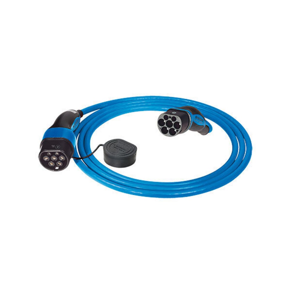 Kabel ładujący Mennekes Mode 3 Typ 2 32A 7,5 m niebieski