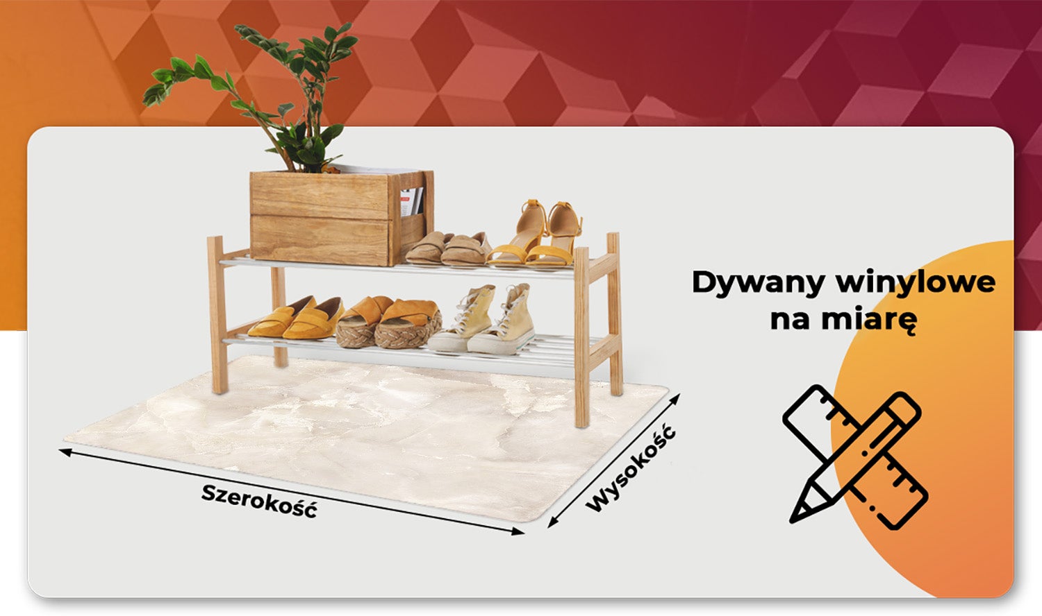 Dywan winylowy marmurowy wzór jasny kamień, mata winylowa do salonu 150x225 cm – Tulup - 5