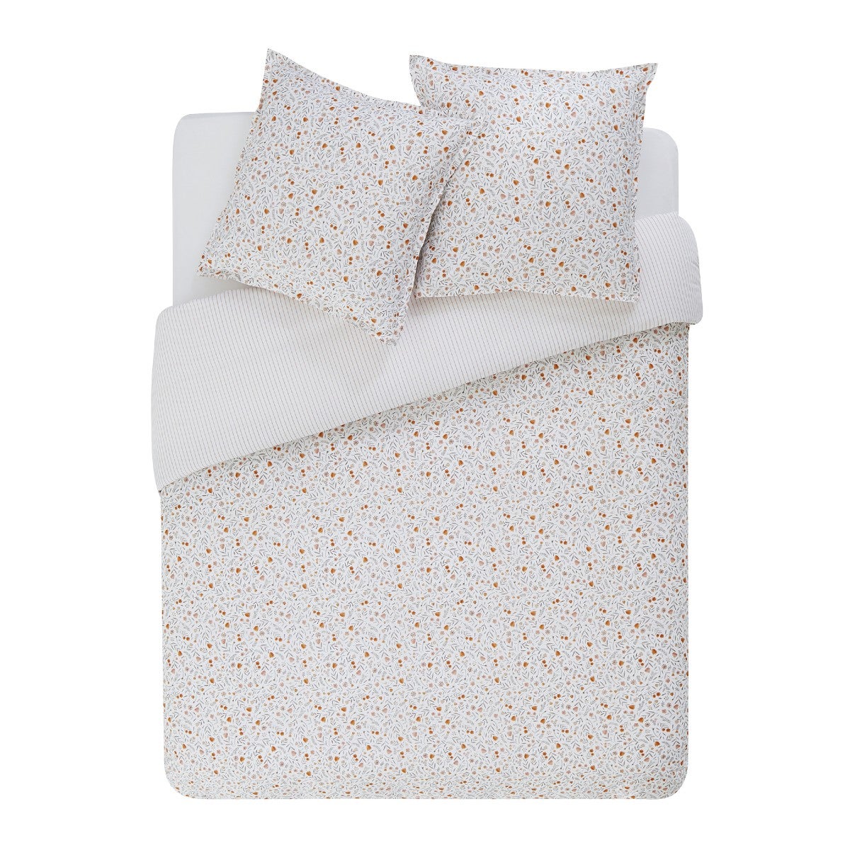 Taie d'oreiller imprimée en percale de coton, Honoré - 3
