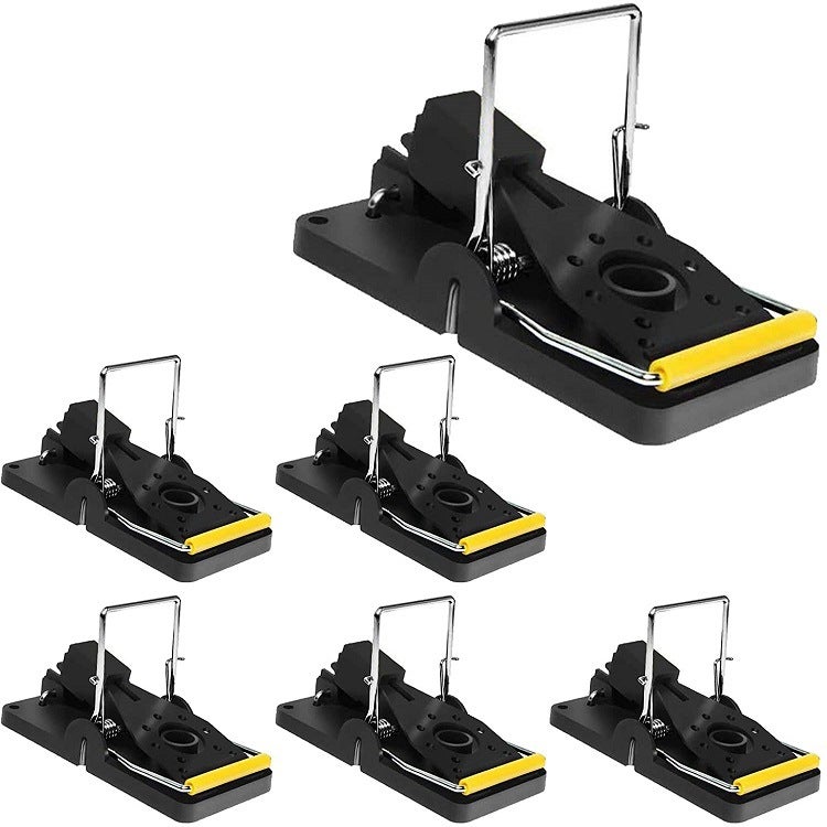 Paquete de 6 trampas para ratones, trampas para ratones que funcionan ...