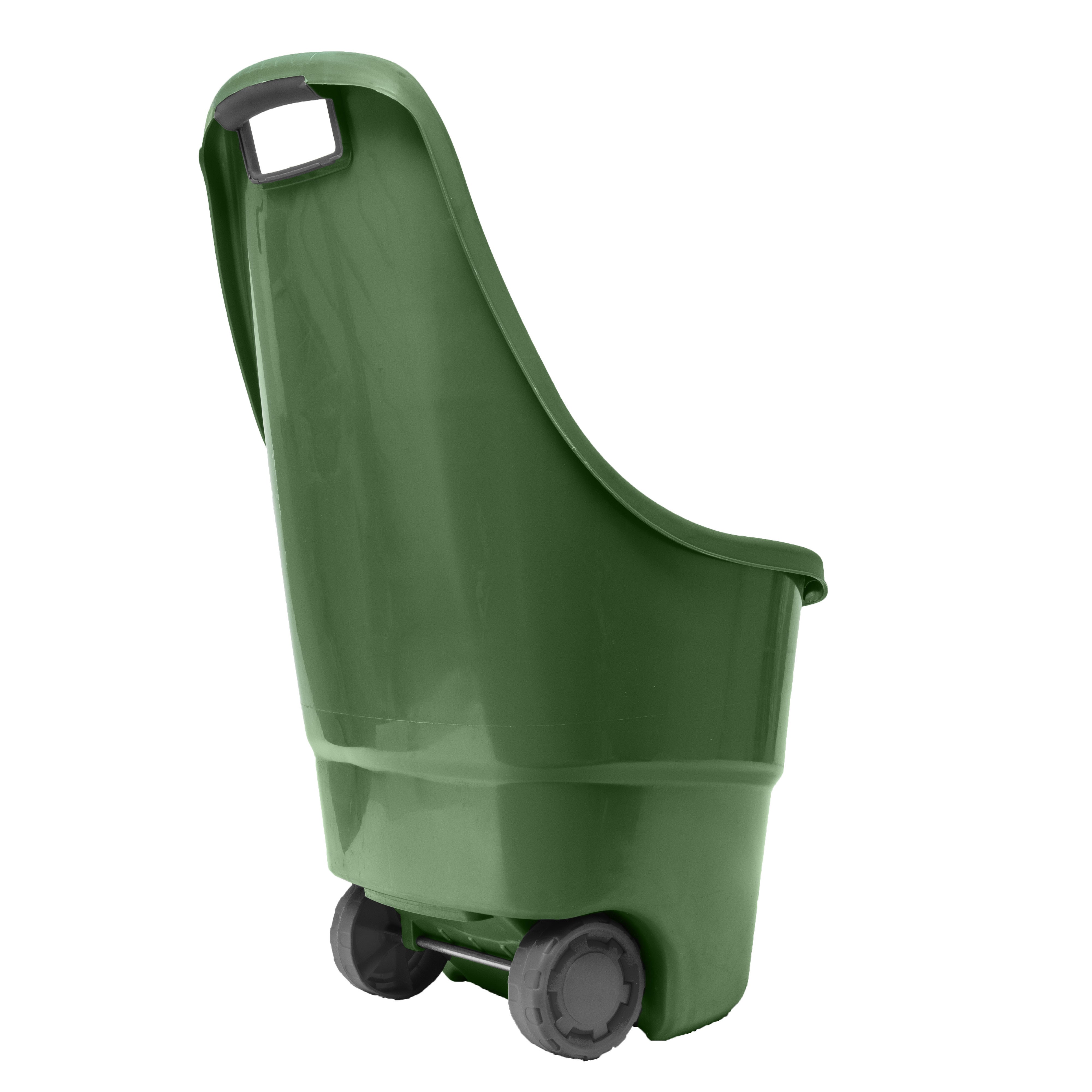 Chariot de jardin WERKA PRO 45 L PVC vert 2 roues - 5