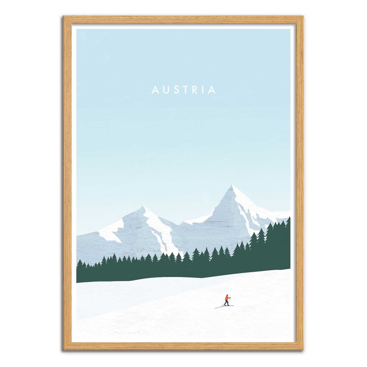 Art-Poster - Austria - Katinka Reinke - 30 x 40 cm - 4