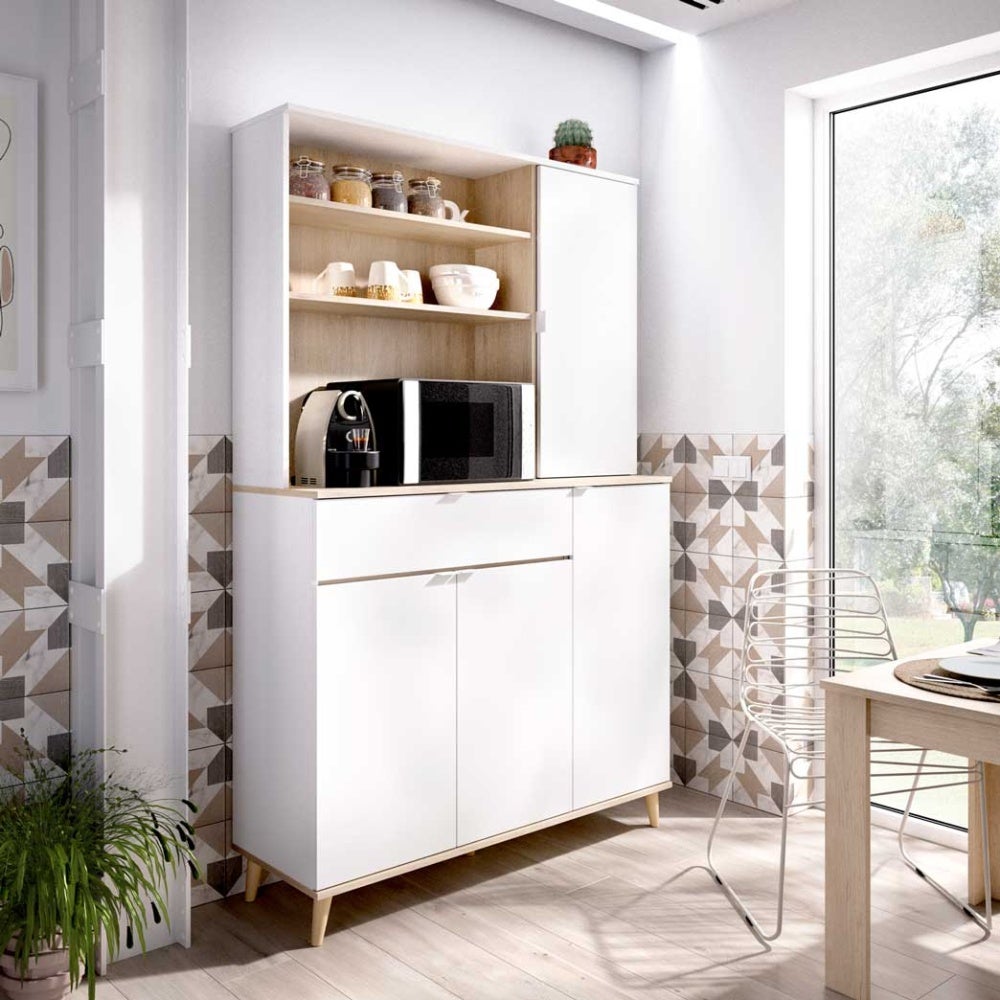 Mueble de cocina 4 puertas y cajon cheuf