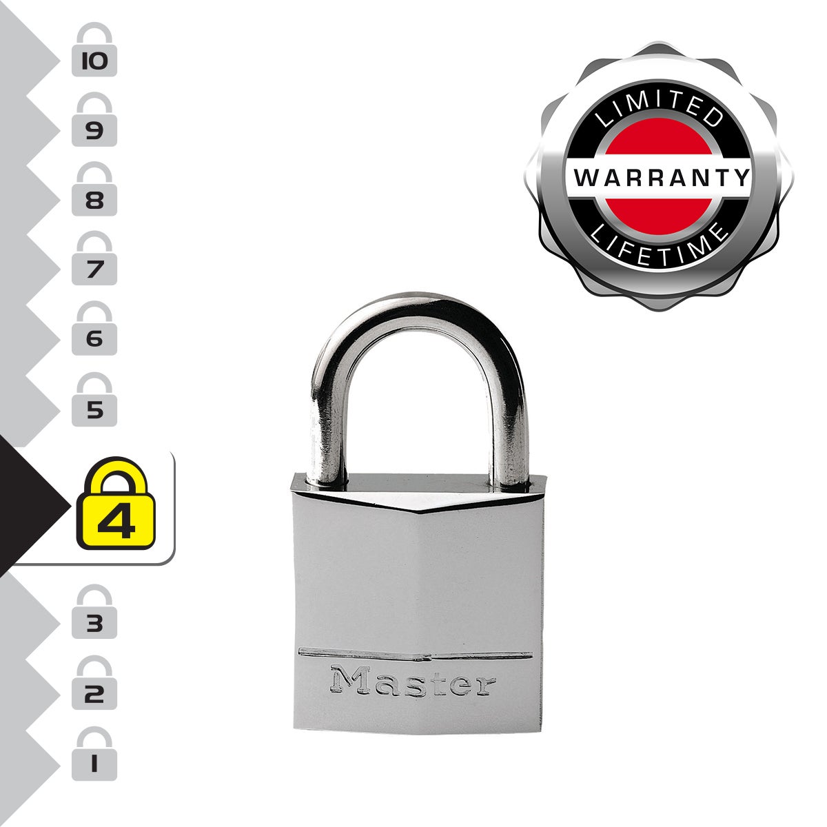 Cadenas à clé Master Lock 639EURD - 2