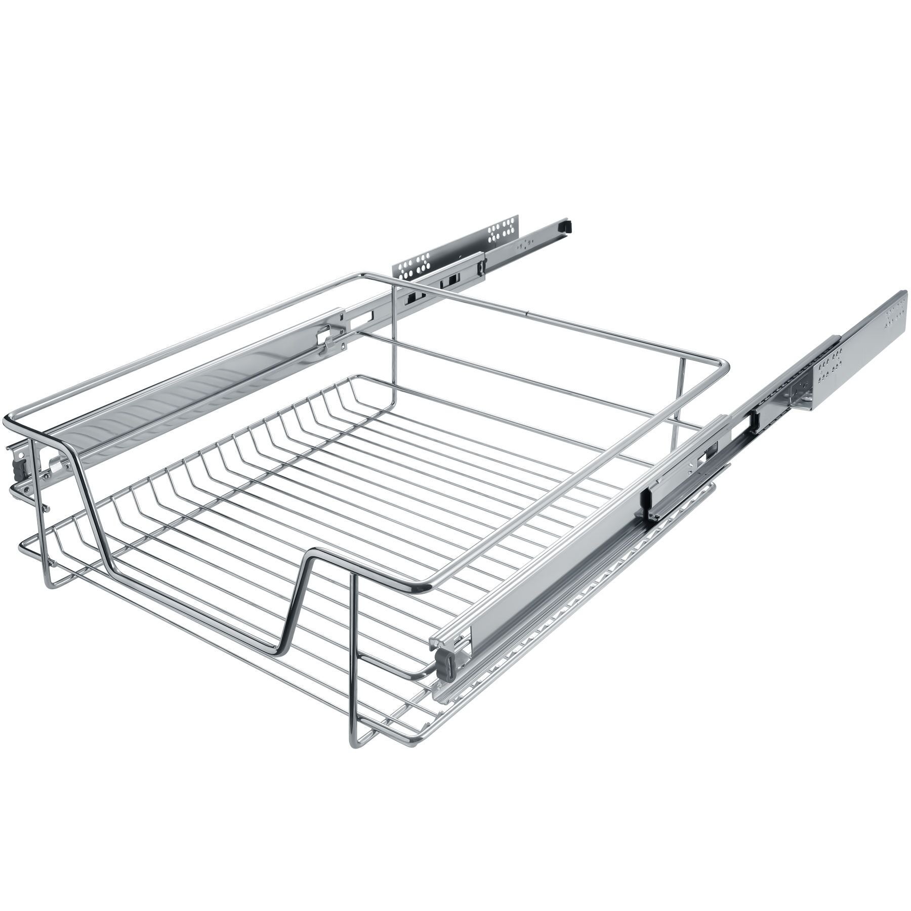 Tectake Tiroir de rangement téléscopique - 50 cm - 2