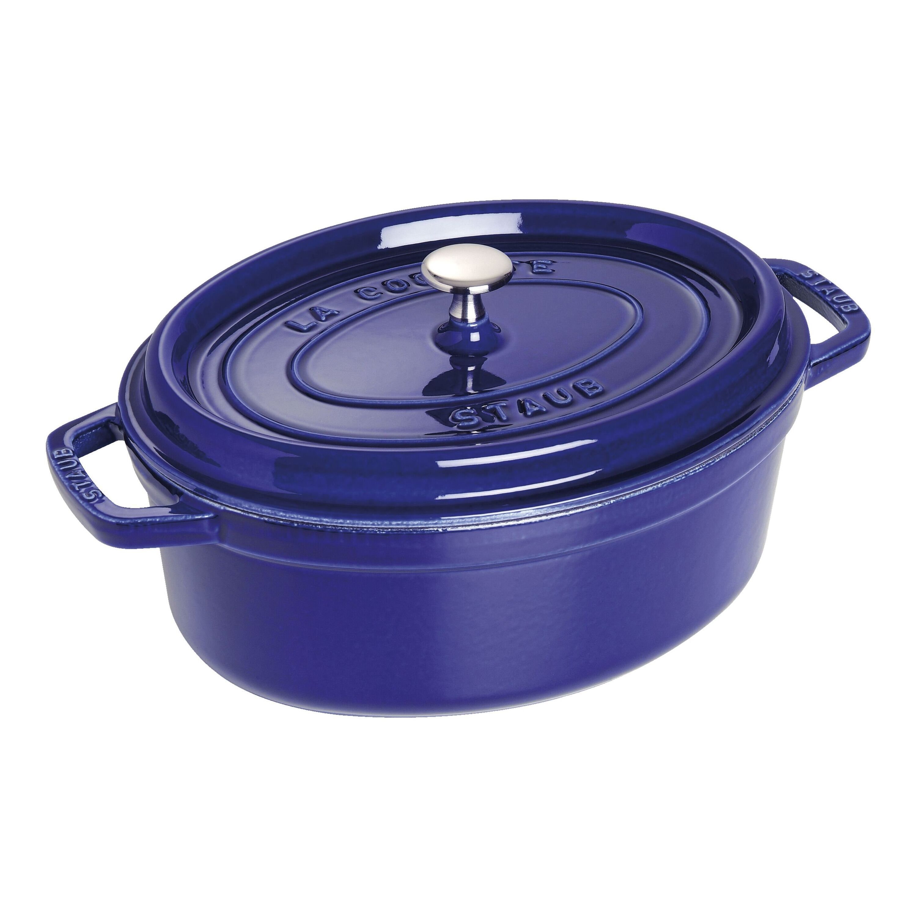 Cocotte Staub En Fonte 24 Cm - Cerise - Fabriquée En France - NEUVE