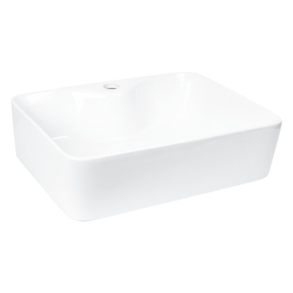 Umywalka nablatowa KR-51 biała KERRA