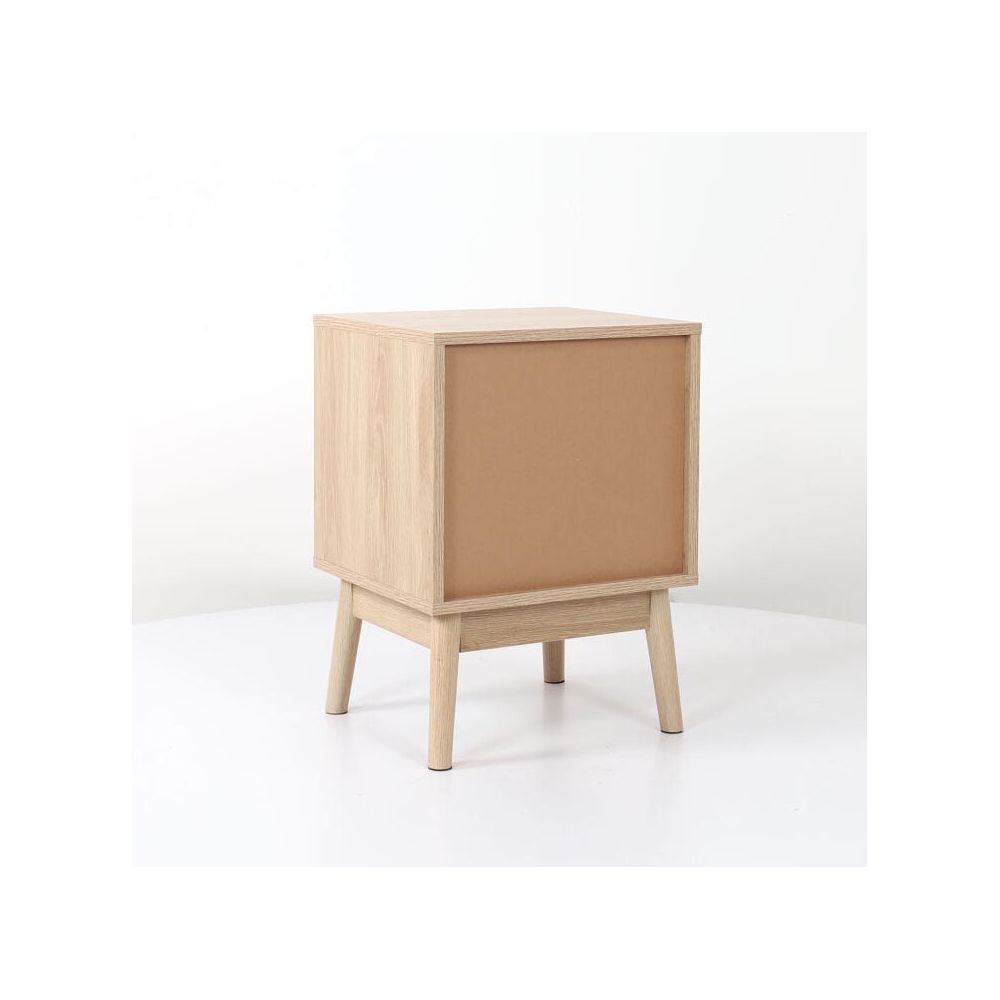 Table De Chevet - Home Deco Factory - Klaus - Ultra-design - Marron - 5