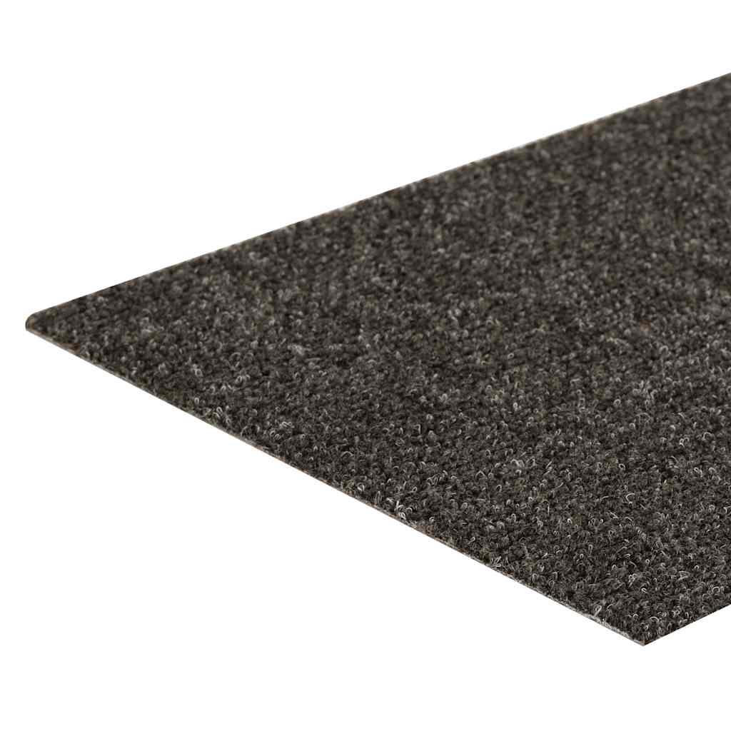 Tapis d'escalier autocollants 30 pièces 76 x 20 cm Anthracite Rectangulaire vidaXL - 6